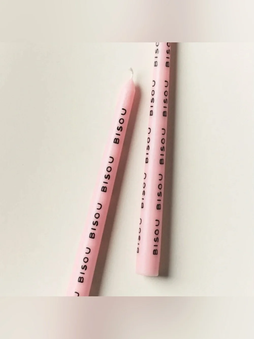 ANTHROPOLOGIE Bisou Taper Candles